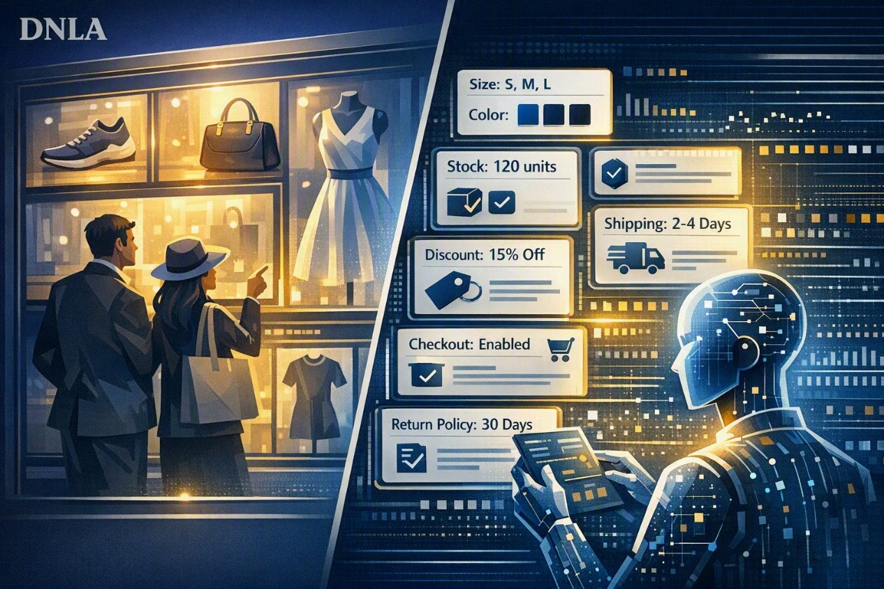 Stores Need to Be Readable by AI Agents, Not Only Beautiful to Humans
